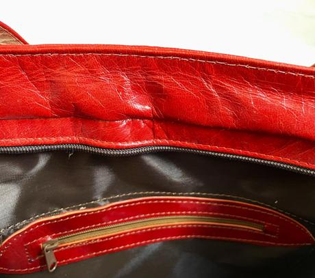 Veľká kožená kabela,