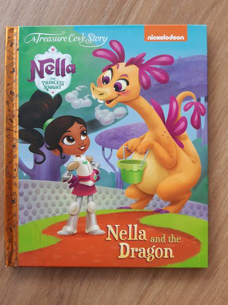 Anglická kniha - nella and the dragon,