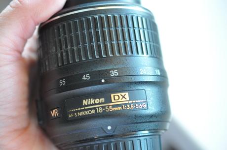 Objektiv nikon- nikkor 18 -55 mm, nikon