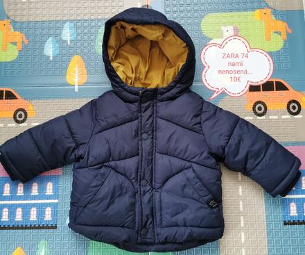 Zimná bunda, zara,74