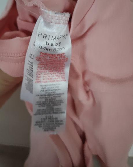 Pyžamko, primark,62