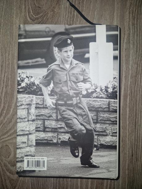 Kniha náhradník princ harry,