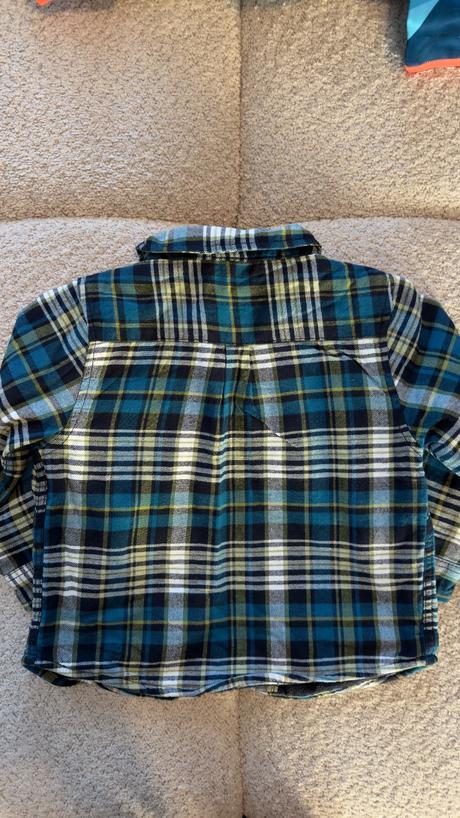 Zateplena flanelova kosela, gymboree,98