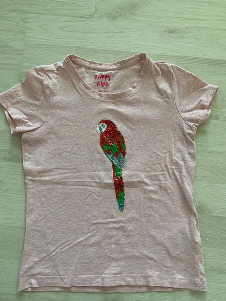 3x tricko kratky rukav tchibo 128, tchibo,128