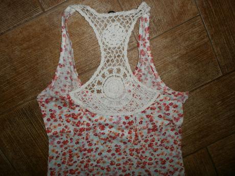 Tielko s háčkovanou časťou terranova-m, terranova,m