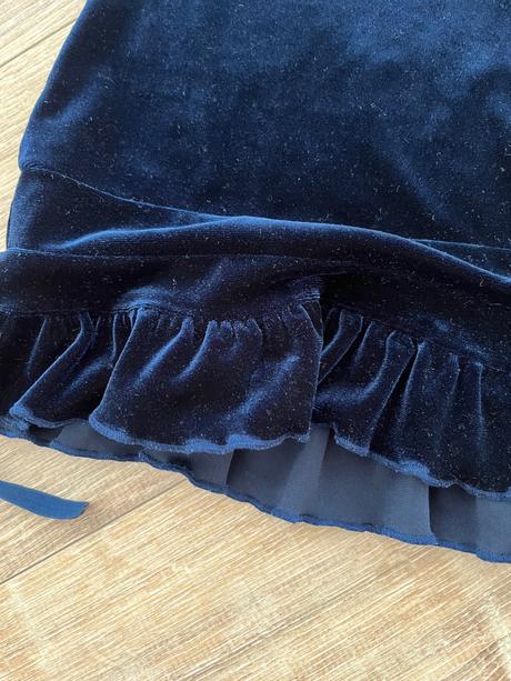 Zamatové saty, next,80