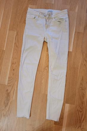 Bledé džínsové nohavice, rifle, zara,s