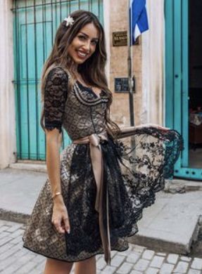 Krojové šaty misslook, m