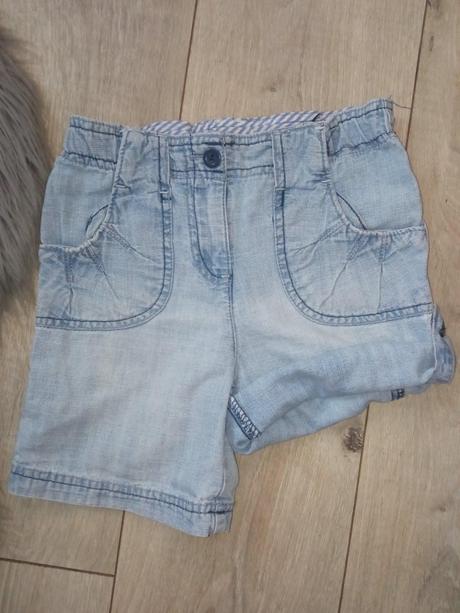 Chlapčenské modré rifľové šortky george, 5-6 r., george,110