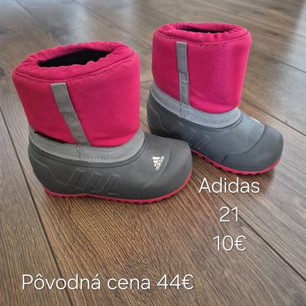 Snehule zimné topánky, adidas,21