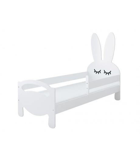 Detská posteľ zajačik komplet,rôzne veľkosti, šírka (cm): 80,dĺžka (cm): 180