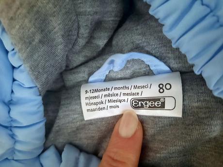 Zimný overal + rukavičky, ergee,80