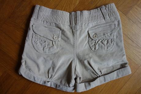 Menčestrové šortky na 14 rokov, 164