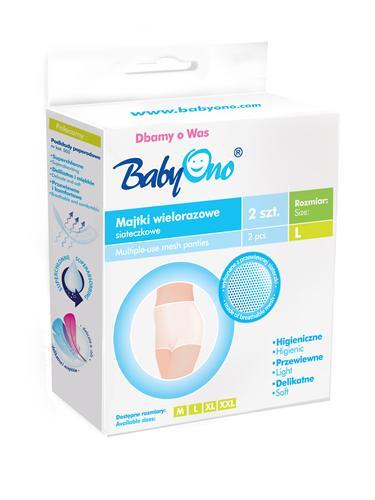 Baby ono 503/l jednorázová popôrodné nohavičky sie, 