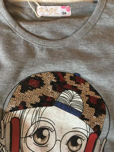 Dievčenské tričko s dlhým rukávom - viac veľkostí., kugo,146