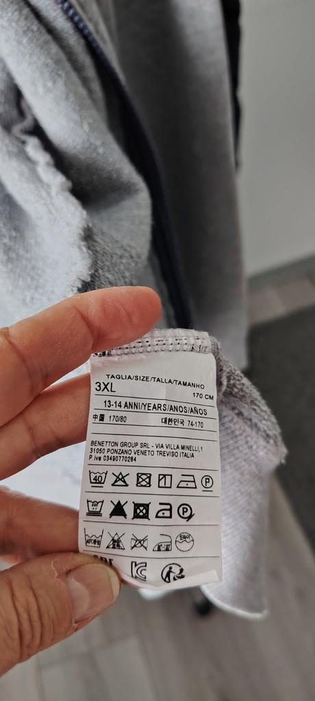 Mikina benetton detská, benetton,170