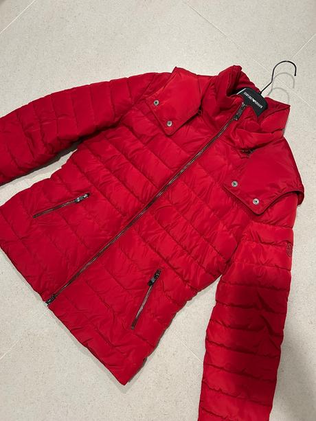 Armani bunda m červená originál, armani,m