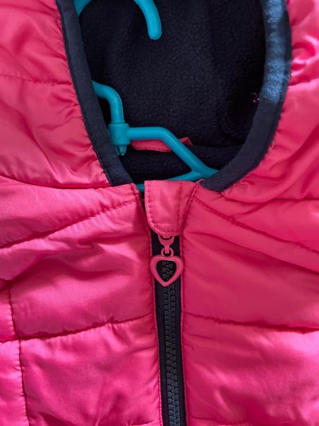 Žiarivá prechodna zateplené vesta, f&f,74