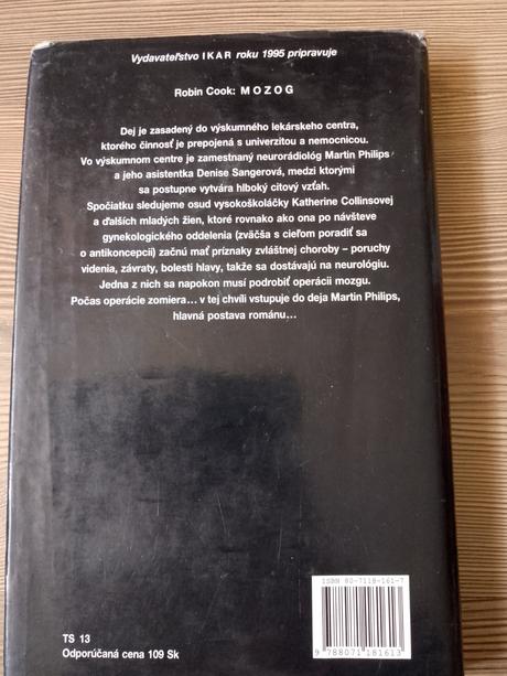 Robin cook - osudná liečba, 