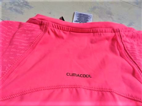 Elastické neónkové športové tričko, adidas,l