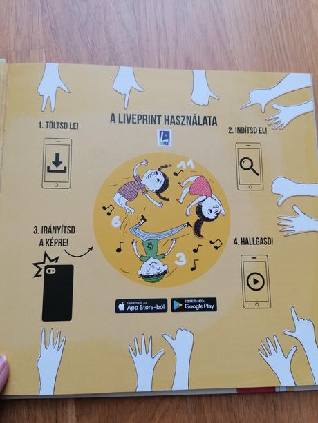 Maď. kniha pre deti s cd, 