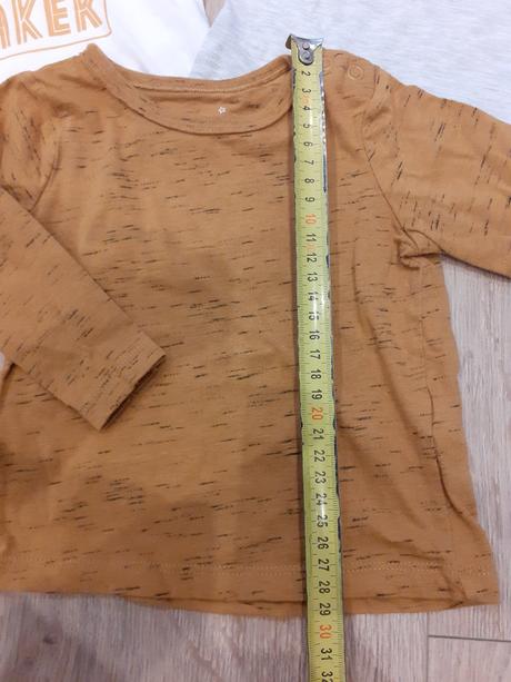 3x tricko nove, f&f,68