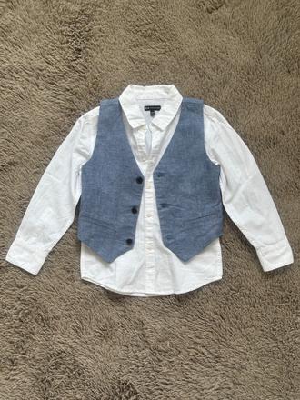 C&a košeľa + vesta, c&a,128