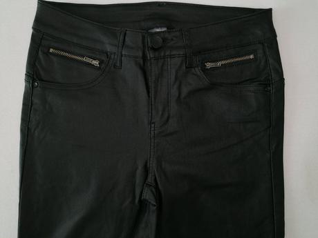 Nohavice v koženom vzhľade, c&a,s