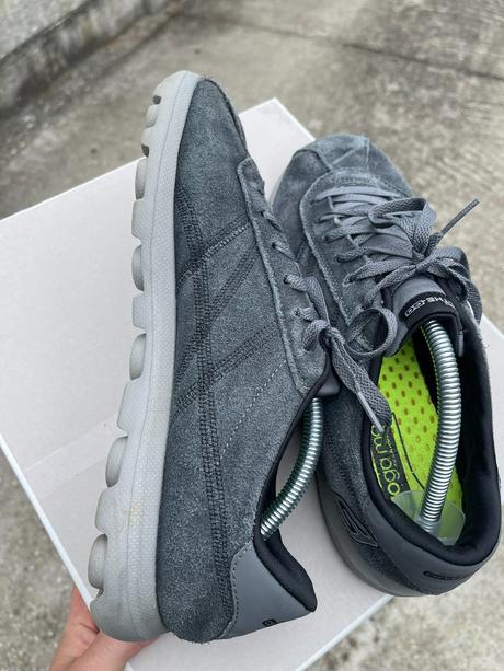 Skechers pánske semišové nazúvacie tenisky, skechers,44