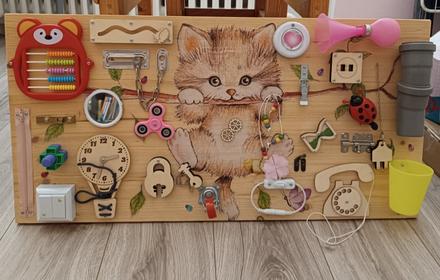 Activity board 40x80 cm, 