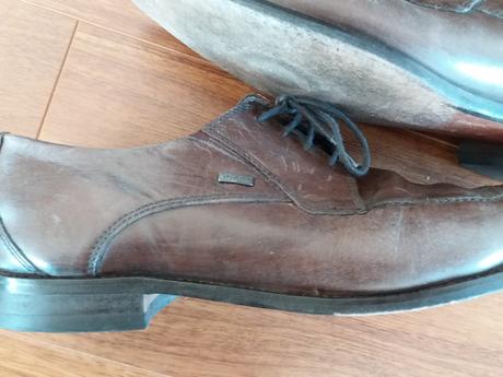 Panske kozene elegantne poltopanky bugatti, 45