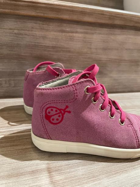 Detské poltopánky kožené, richter,24