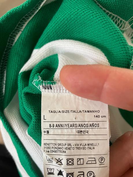 Chlapcenske polo tričko, benetton,140