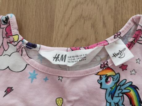 Pony šaty a sukňa, h&m,98