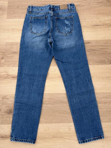 Dámske modré džínsy, s