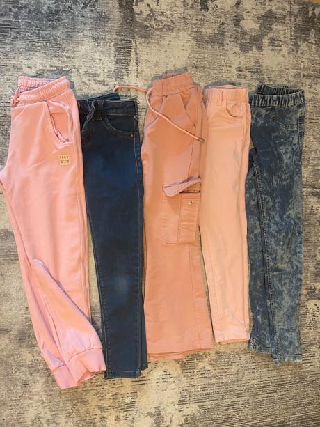 Dievčenské nohavice 134, 134