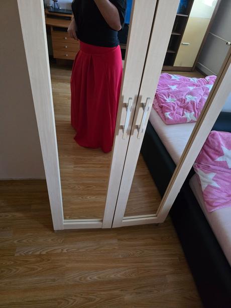 Maxi ackova sukna uni, m