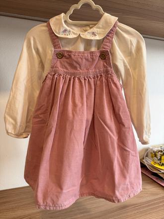 Dievčenské šaty na traky, f&f,86