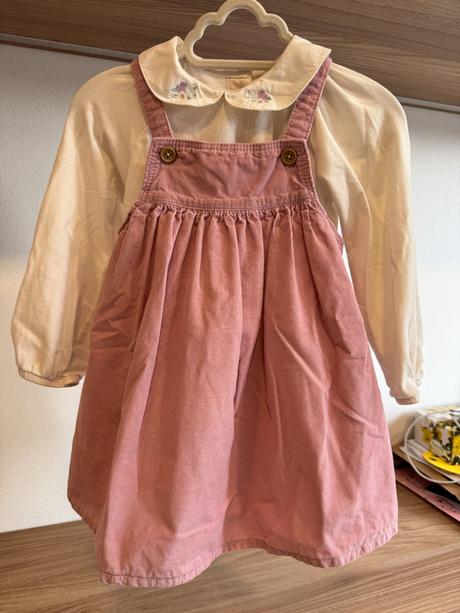 Dievčenské šaty na traky, f&f,86
