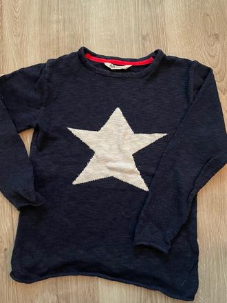 Sveter hviezda 8-10 rokov, h&m,134
