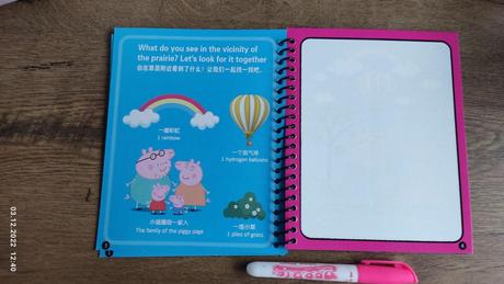 Peppa pig knižka na maľovanie, 