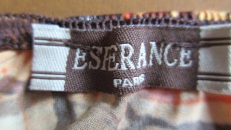 Šaty do krku zn. esperance, oranžovo- hnedé, m