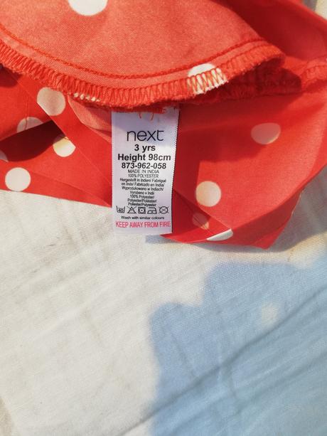 Bodkovaný overal, next,98