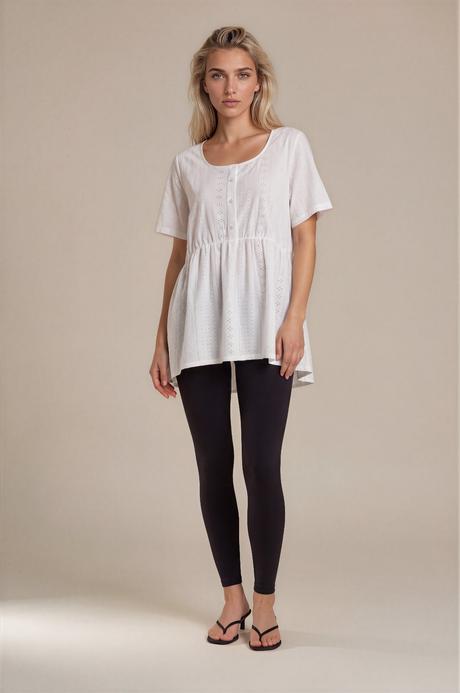 Biela letná blúzka / tunika emery rose, 4xl