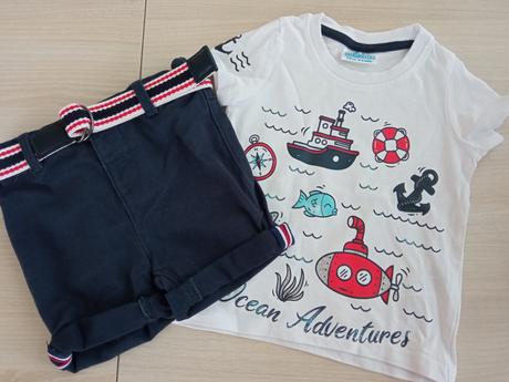 Tričko, kraťasy, 74