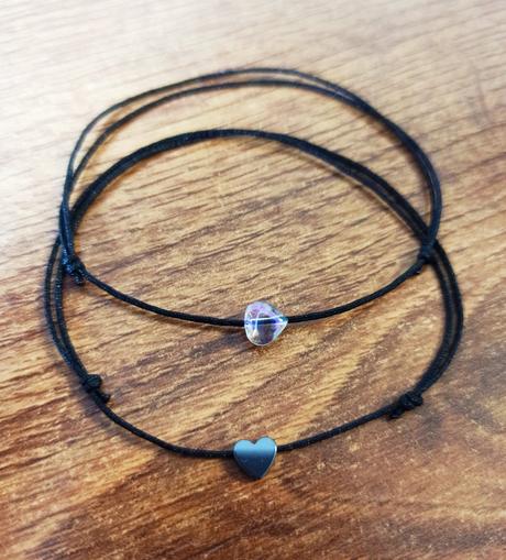 Náramky proti urieknutiu, posuvné uzlíky, 