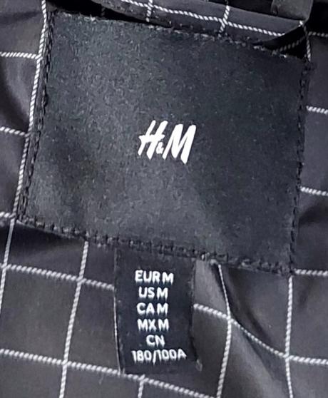 Károvaná prechodná vetrovka, h&m,m