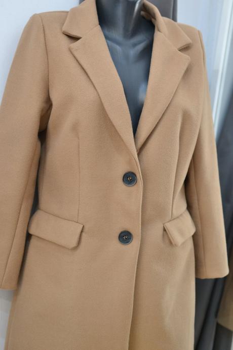 Béžový kabát m, m