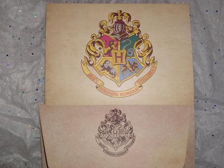 Harry potter dopisný papier a obálka vrešťadlo,