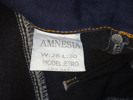 Tmavomodré rifle amnesia (26), xs